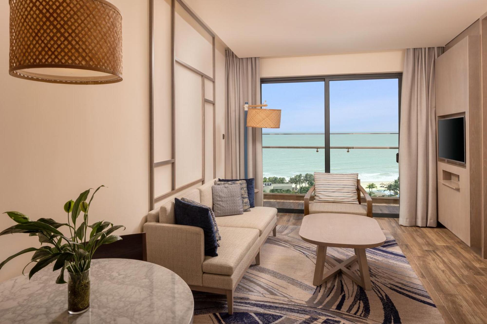 Melia Ho Tram Beach Resort Exteriér fotografie A living room at the hotel