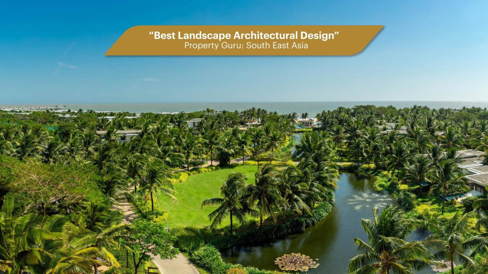 Melia Ho Tram Beach Resort Exteriér fotografie Landscape design